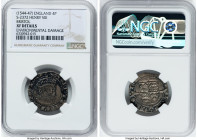 Henry VIII (1509-1547) Groat ND (1544-1547) XF Details (Environmental Damage) NGC, Bristol mint, S-2372. From the Historical Scholar Collection HID098...