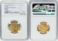 Venice. Alvise Mocenigo IV gold Zecchino ND (1763-1778) MS64 NGC, Venice mint, KM671, Fr-1419. 3.42gm. ALOY • MOCEN • | S | • M | • V | E | N | E | T ...