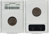 Vittorio Emanuele III 2 Centesimi 1908-R MS64 Brown ANACS, Rome mint, KM38. From the Meduno Collection HID09801242017 © 2022 Heritage Auctions | All R...