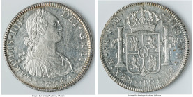 Charles IV 8 Reales 1796 Mo-FM AU (Scratches, Excessive Hairlines), Mexico City mint, KM109. 40.0mm. 26.86gm. HID09801242017 © 2022 Heritage Auctions ...