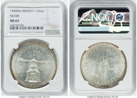 Estados Unidos silver Onza 1949-Mo MS63 NGC, Mexico City mint, KM-M49a. HID09801242017 © 2022 Heritage Auctions | All Rights Reserved