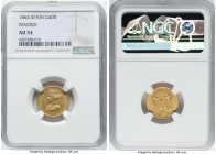 Isabel II gold 40 Reales 1864 AU53 NGC, Madrid mint, KM618.1. HID09801242017 © 2022 Heritage Auctions | All Rights Reserved