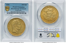 Republic gold 100 Bolivares 1888 XF Details (Rim Damage) PCGS, Caracas mint, KM-Y34, Fr-2. HID09801242017 © 2022 Heritage Auctions | All Rights Reserv...