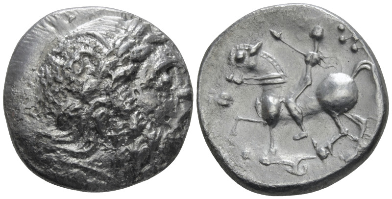 Celtic, Mint in the Carpathian region Tetradrachm imitation of Philip II of Mace...