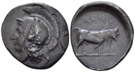 Campania , Hyria Didrachm circa 400-350