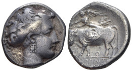 Campania , Neapolis Didrachm circa 395-385