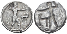 Bruttium, Caulonia Nomos circa 475-470