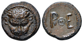 Bruttium, Rhegium Bronze circa 420-415