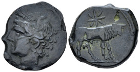The Carthaginians in Sicily and North Africa, Sardinia Bronze circa 216-215 - Ex Roma Numismatics e-90, 2021, 73 and Roma Numismatics e-5, 2022, 157. ...