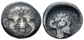 Macedonia, Neapolis Hemidrachm circa 424-350 - From the collection of a Mentor.