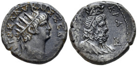 Egypt, Alexandria Nero, 54-68 Tetradrachm circa 63-64 (year 10)
