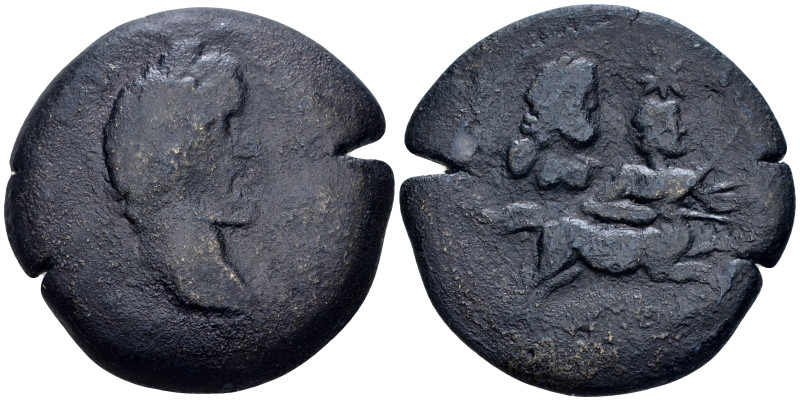 Egypt, Alexandria Antoninus Pius, 138-161 Drachm circa 144-145 (year 8), Æ 34.00...