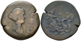 Egypt, Alexandria Faustina junior, daughter of Antoninus Pius and wife of Marcus Aurelius Drachm circa 150-151 (year 14)