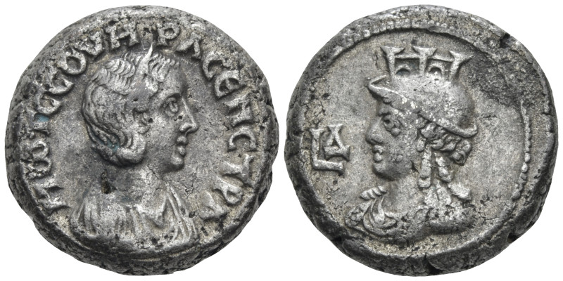 Egypt, Alexandria Otacilia Severa, wife of Philip I Tetradrachm circa 246-247 (y...