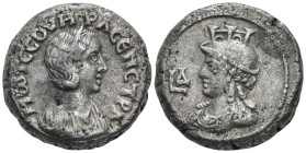 Egypt, Alexandria Otacilia Severa, wife of Philip I Tetradrachm circa 246-247 (year 4)