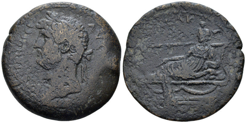 Egypt, Alexandria. Dattari. Hadrian, 117-138 Drachm circa 134-135 (year 19), Æ 3...