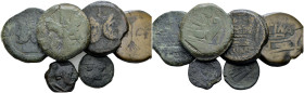 Lot of 6 Bronzes II-I cent.