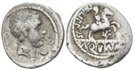 L. Marcius Philippus. Denarius circa 56