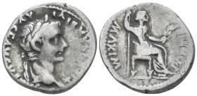 Tiberius, 14-37 Denarius Lugdunum circa 14-37