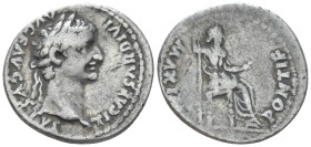Tiberius, 14-37 Denarius Lugdunum circa 14-37