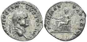 Vespasian, 69-79 Denarius Rome 75 - Ex Naville sale 66, 2021, 406.