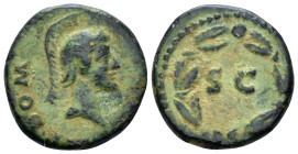 Domitian, 81-96 Quadrans circa 84-85 - From the E.E. Clain-Stefanelli collection.