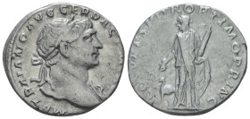 Trajan, 98-117 Denarius Rome circa 107