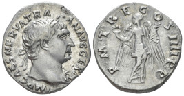 Trajan, 98-117 Denarius Rome circa 102