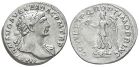 Trajan, 98-117 Denarius Rome Mid 107-108