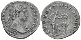 Trajan, 98-117 Denarius Rome circa 112