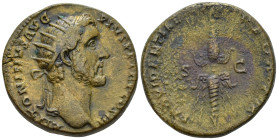 Antoninus Pius, 138-161 Dupondius Rome circa 140-144