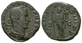 Philip I, 244-249 Sestertius Rome circa 244-249