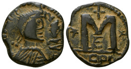 Justin, 518-527 Follis Barbaric imitiation. circa 518-527 - From the E.E. Clain-Stefanelli collection.