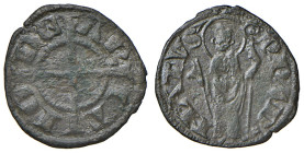 Arezzo. Guido Tarlati di Pietramala vescovo (1313-1326). Picciolo MI gr. 0,48. CNI 61/65 (Repubblica). MIR 17. Raro. Buon BB