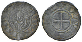 Berignone. Ranieri III Belforti vescovo di Volterra (1301-1321). Denaro piccolo o picciolo MI gr. 0,46. CNI 12/13. MIR 29. Molto raro. BB