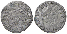 Bologna. Sede Vacante 1691 (Camerlengo card. Paluzzo Paluzzi Altieri). Muraiola da 2 bolognini MI gr. 1,42. Muntoni 13. Berman 2210. Chimienti 605. MI...
