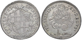 Bologna. Governo Popolare (1796-1797). Scudo da 10 paoli 1796 AG gr. 29,02. Muntoni 2. Chimienti 1187. Cassanelli-Chimienti 29 (conio L-16). MIR 2860/...