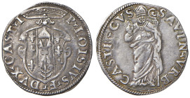Castro. Pier Luigi Farnese (1545-1547). Grosso AG gr. 1,72. CNI 25. Raro. Migliore di BB