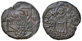Cattaro. Monetazione con sigle (sec. XVI). Follaro (sigle Z-S; Zaccaria Salomon conte e provveditore, 1567-1569) AE gr. 1,06. Paolucci II 774. q.SPL