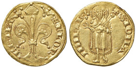 Firenze. Repubblica sec. XIII-1532. 1310/I semestre. Fiorino (segno giglio: Lapo di Ghino) AV gr. 3,54. Bernocchi 1037/8. MIR 5/19. Segno molto raro. ...