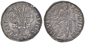 Firenze. Repubblica sec. XIII-1532. 1479/II semestre. Grosso da 6 soldi e 8 denari (segno stemma Orlandini con G sopra: Giovanni Orlandini) AG gr. 2,3...