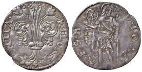 Firenze. Repubblica sec. XIII-1532. 1506/II semestre. Grosso da 7 soldi (segno stemma Davanzati con FF: Francesco Davanzati) AG gr. 1,87. Bernocchi 35...