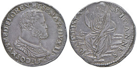 Firenze. Cosimo I de’ Medici (1537-1574). II periodo: duca di Firenze e Siena, 1555-1569. Testone 1566 AG gr. 9,13. Galeotti XLIII, 4/8. MIR 150/2. Ra...