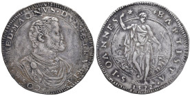 Firenze. Cosimo I de’ Medici (1537-1574). III periodo: granduca di Toscana, 1569-1574. Piastra 1572 AG gr. 32,84. Galeotti LXII, 10/15. MIR 166/3. Rar...