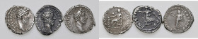 Commodo (180-192) Lotto di tre denari di Commodo
BB-BB+