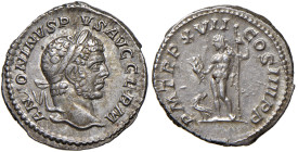 Caracalla (211-217) Denario - Busto laureato a d. - R/ Giove stante a s. - RIC 240 AG (g 3,15)
qSPL