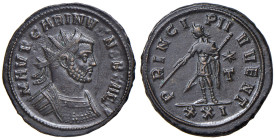 Carino (282-283) Antoniniano (Siscia) Busto radiato a s. - R/ Carino stante a s. - RIC 197 AE (g 5,00)
SPL