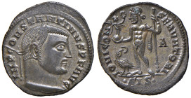 Costantino (307-337) Follis (Siscia) Busto laureato a s. - R/ Giove stante a s. - RIC 15 AE (g 3,22)
SPL+