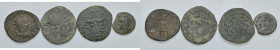 Lotto di tre bronzi di età romana in Sicilia e un antoniniano
MB-BB