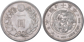 GIAPPONE Meiji (1867-1912) Yen 15 (1882) - KM Y#A25.1 AG (g 26,92)
BB